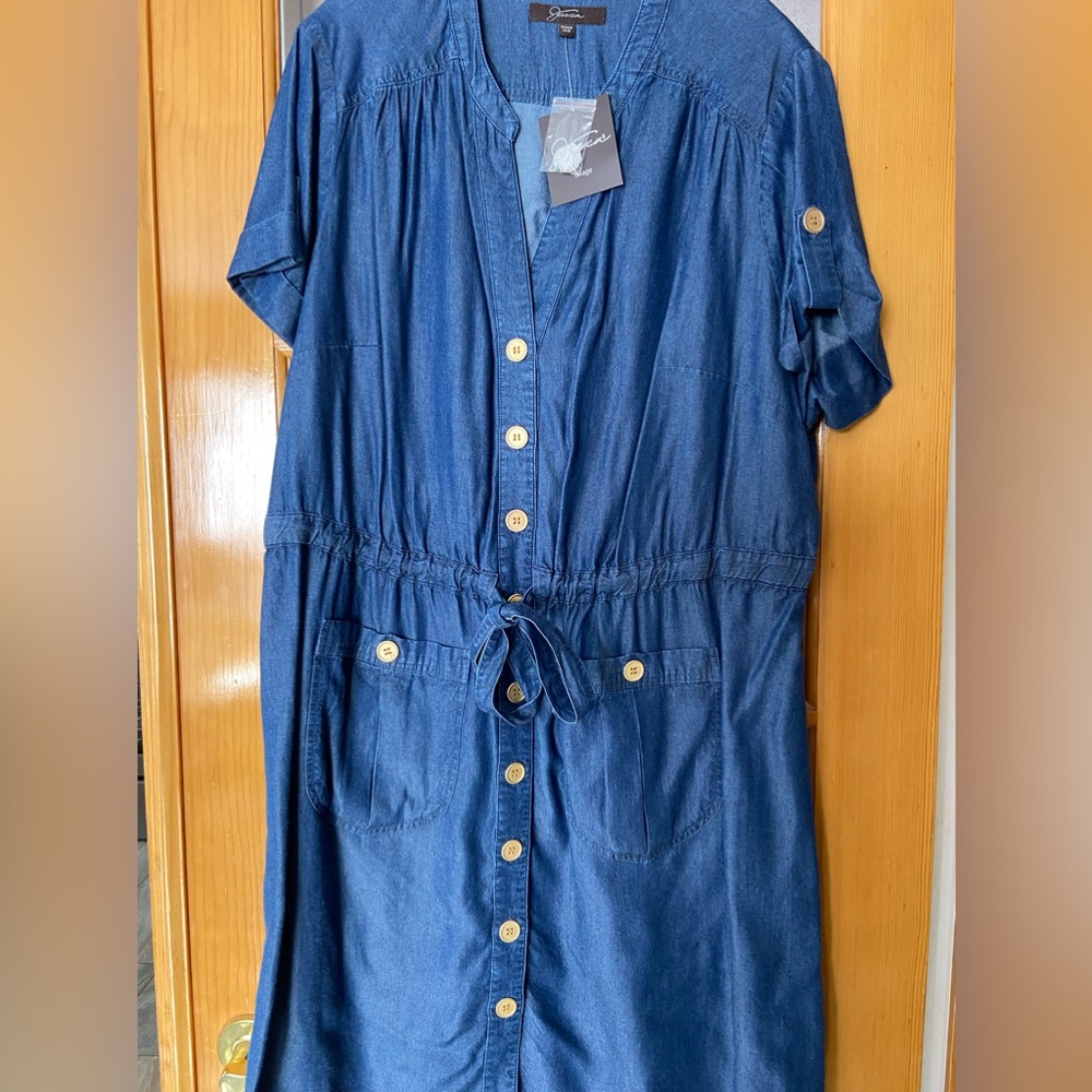 New jeans dress 20W / Robe en jeans 20W